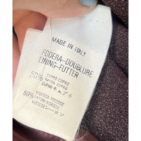 NWT Ladies Sz 6 Italy Gianfranco Ferre Vintage Designer Jacket & Skirt Suit Set - Picture 7 of 12